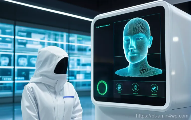 신뢰할 수 있는 얼굴 인식 소프트웨어 추천 - **Prompt:** A dynamic, professional scene in the brightly lit, minimalist lobby of a high-tech corpo...